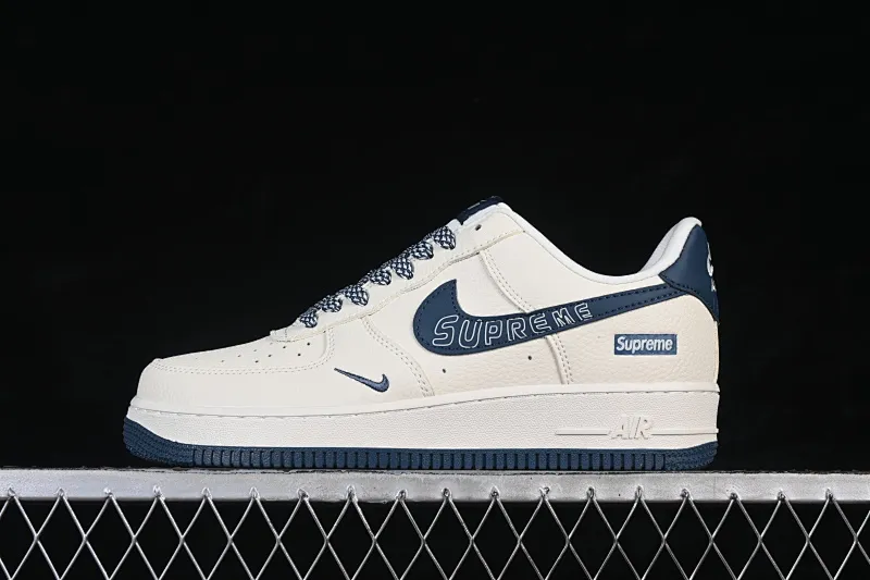 All categories Nk Air Force 1 Air Force series Nk Air Force 1 Low Air Force low top Nike Air Force 1'07 Low Supreme joint letter haze blue Air Force 1 low top casual sneakers LD1999-003